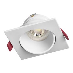 FONDI SC RAMKA DEKORACYJNA OPRAWY PUNKTOWEJ, MR16/GU10 MAX. 50W, KWADRAT, STAŁA, ALUMINIOWA, BIAŁA ORNO FONDI SC RAMKA DEKORACYJNA OPRAWY PUNKTOWEJ, MR16/GU10 MAX. 50W, KWADRAT, STAŁA, ALUMINIOWA, BIAŁA ORNO
