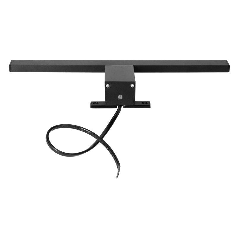 NORTES LED 5W, LAMPA NAD LUSTRO, 320LM, 4000K, DŁ. 30 CM, ALUMINIUM, CZARNA ORNO NORTES LED 5W, LAMPA NAD LUSTRO, 320LM, 4000K, DŁ. 30 CM, ALUMINIUM, CZARNA ORNO