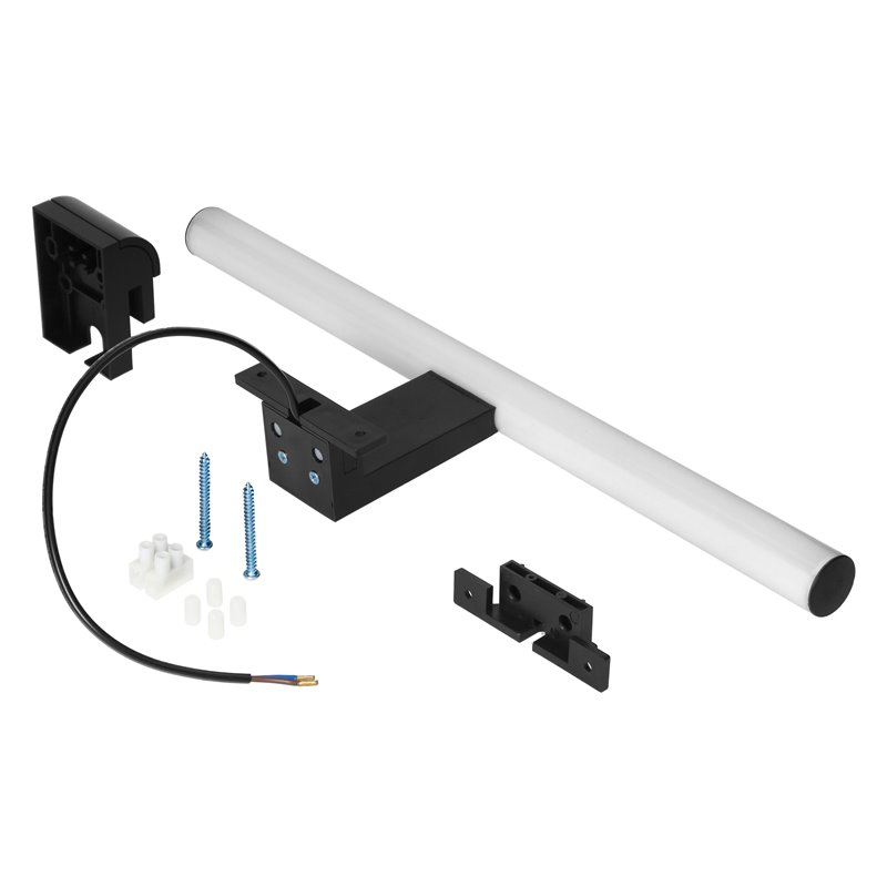 PEEGEL LED 6W, LAMPA NAD LUSTRO, 540LM, 4000K, DŁ.40 CM, TWORZYWO SZTUCZNE+AKRYL, CZARNA ORNO PEEGEL LED 6W, LAMPA NAD LUSTRO, 540LM, 4000K, DŁ.40 CM, TWORZYWO SZTUCZNE+AKRYL, CZARNA ORNO