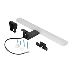 ESPELLO LED 6W, LAMPA NAD LUSTRO, 510LM, 4000K, DŁ. 40 CM, ALUMINIUM+AKRYL, CZARNA ORNO ESPELLO LED 6W, LAMPA NAD LUSTRO, 510LM, 4000K, DŁ. 40 CM, ALUMINIUM+AKRYL, CZARNA ORNO