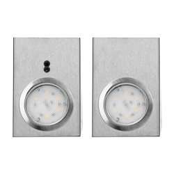 ZESTAW OPRAW PODSZAFKOWYCH MAKAN LED 2W, 180LM, 4000K, Z WYŁĄCZNIKIEM BEZDOTYKOWYM, INOX ORNO ZESTAW OPRAW PODSZAFKOWYCH MAKAN LED 2W, 180LM, 4000K, Z WYŁĄCZNIKIEM BEZDOTYKOWYM, INOX ORNO