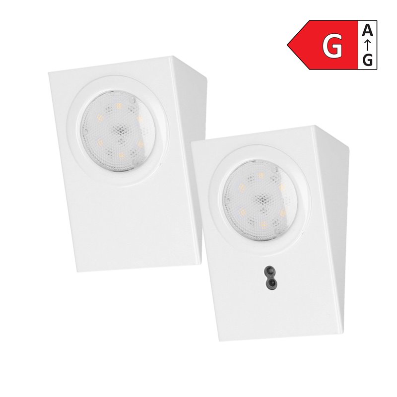 ZESTAW OPRAW PODSZAFKOWYCH MAKAN LED 2W, 180LM, 4000K, Z WYŁĄCZNIKIEM BEZDOTYKOWYM, BIAŁY ORNO ZESTAW OPRAW PODSZAFKOWYCH MAKAN LED 2W, 180LM, 4000K, Z WYŁĄCZNIKIEM BEZDOTYKOWYM, BIAŁY ORNO