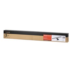 NORTES LED 18W, LAMPA NAD LUSTRO, 1600LM, 4000K, DŁ. 100 CM, ALUMINIUM, CZARNA ORNO NORTES LED 18W, LAMPA NAD LUSTRO, 1600LM, 4000K, DŁ. 100 CM, ALUMINIUM, CZARNA ORNO