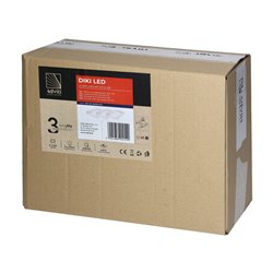 DIKI ZESTAW 3 LAMP PODSZAFKOWYCH LED, 3X2W, 4000K, Z WYŁĄCZNIKIEM BEZDOTYKOWYM, BIAŁY ORNO DIKI ZESTAW 3 LAMP PODSZAFKOWYCH LED, 3X2W, 4000K, Z WYŁĄCZNIKIEM BEZDOTYKOWYM, BIAŁY ORNO