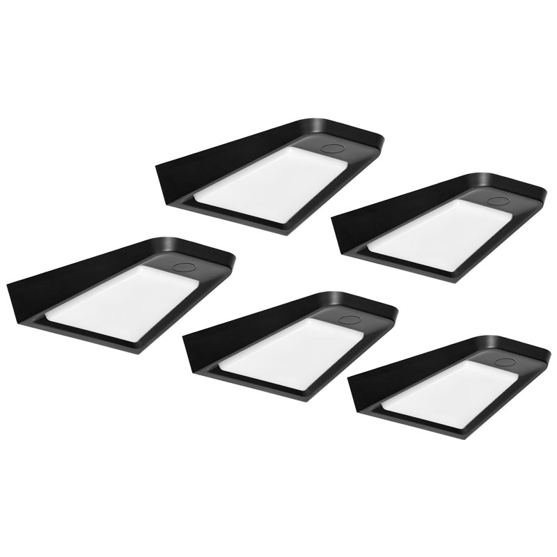 DIKI ZESTAW 5 LAMP PODSZAFKOWYCH LED, 5X2W, 4000K, Z WYŁĄCZNIKIEM BEZDOTYKOWYM, CZARNY ORNO DIKI ZESTAW 5 LAMP PODSZAFKOWYCH LED, 5X2W, 4000K, Z WYŁĄCZNIKIEM BEZDOTYKOWYM, CZARNY ORNO