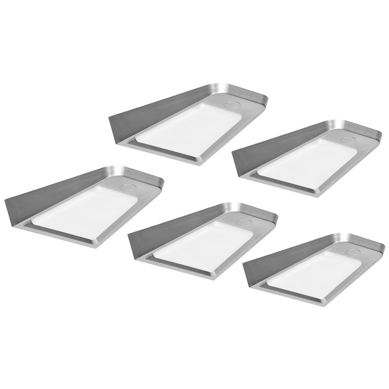 DIKI ZESTAW 5 LAMP PODSZAFKOWYCH LED, 5X2W, 4000K, Z WYŁĄCZNIKIEM BEZDOTYKOWYM, SREBRNY ORNO DIKI ZESTAW 5 LAMP PODSZAFKOWYCH LED, 5X2W, 4000K, Z WYŁĄCZNIKIEM BEZDOTYKOWYM, SREBRNY ORNO