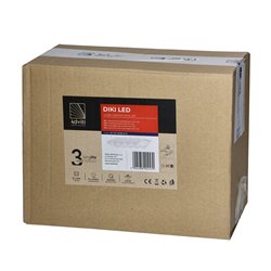 DIKI ZESTAW 5 LAMP PODSZAFKOWYCH LED, 5X2W, 4000K, Z WYŁĄCZNIKIEM BEZDOTYKOWYM, BIAŁY ORNO DIKI ZESTAW 5 LAMP PODSZAFKOWYCH LED, 5X2W, 4000K, Z WYŁĄCZNIKIEM BEZDOTYKOWYM, BIAŁY ORNO