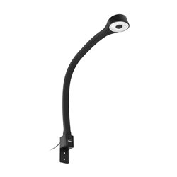 TEO LAMPKA NOCNA LED, 1,8/7,5W, 90LM, 4000K, Z USB, CZARNA ORNO TEO LAMPKA NOCNA LED, 1,8/7,5W, 90LM, 4000K, Z USB, CZARNA ORNO