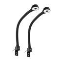 TEO ZESTAW 2 LAMPEK NOCNYCH LED, 2X1,8/7,5W, 4000K, Z USB, CZARNY ORNO TEO ZESTAW 2 LAMPEK NOCNYCH LED, 2X1,8/7,5W, 4000K, Z USB, CZARNY ORNO