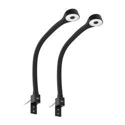 TEO ZESTAW 2 LAMPEK NOCNYCH LED, 2X1,8/7,5W, 4000K, Z USB, CZARNY ORNO TEO ZESTAW 2 LAMPEK NOCNYCH LED, 2X1,8/7,5W, 4000K, Z USB, CZARNY ORNO