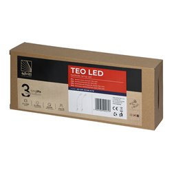 TEO ZESTAW 2 LAMPEK NOCNYCH LED, 2X1,8/7,5W, 4000K, Z USB, BIAŁY ORNO TEO ZESTAW 2 LAMPEK NOCNYCH LED, 2X1,8/7,5W, 4000K, Z USB, BIAŁY ORNO