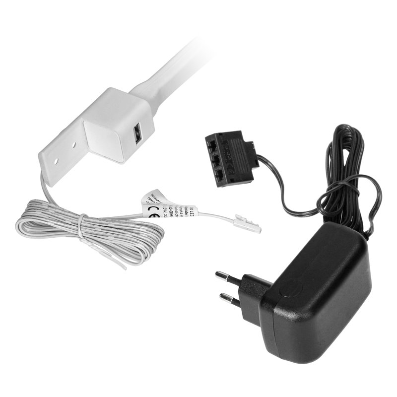 TEO ZESTAW 2 LAMPEK NOCNYCH LED, 2X1,8/7,5W, 4000K, Z USB, BIAŁY ORNO TEO ZESTAW 2 LAMPEK NOCNYCH LED, 2X1,8/7,5W, 4000K, Z USB, BIAŁY ORNO