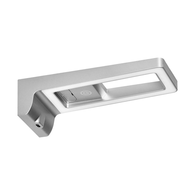 ARTUS LAMPKA PODSZAFKOWA LED 3W, 225LM, 4000K, Z WŁĄCZNIKIEM DOTYKOWYM I USB, SZARA ORNO ARTUS LAMPKA PODSZAFKOWA LED 3W, 225LM, 4000K, Z WŁĄCZNIKIEM DOTYKOWYM I USB, SZARA ORNO