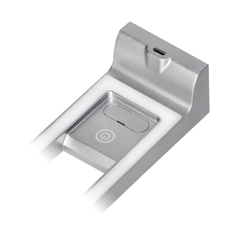 ARTUS LAMPKA PODSZAFKOWA LED 3W, 225LM, 4000K, Z WŁĄCZNIKIEM DOTYKOWYM I USB, SZARA ORNO ARTUS LAMPKA PODSZAFKOWA LED 3W, 225LM, 4000K, Z WŁĄCZNIKIEM DOTYKOWYM I USB, SZARA ORNO