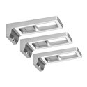 ARTUS ZESTAW 3 LAMPEK PODSZAFKOWYCH LED, 3X3W, 3X225LM, 4000K, Z WŁĄCZNIKIEM DOTYKOWYM I USB, SZARE ORNO