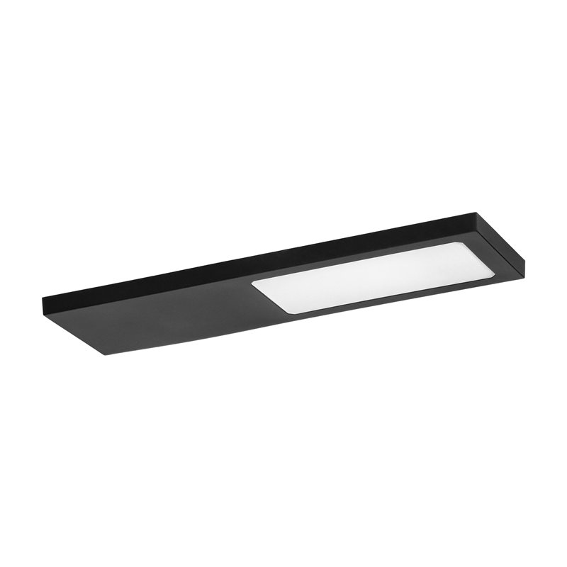 PLANA LAMPKA PODSZAFKOWA LED 4W, 240LM, 4000K, CZARNA ORNO PLANA LAMPKA PODSZAFKOWA LED 4W, 240LM, 4000K, CZARNA ORNO