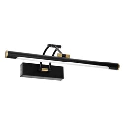 RICO LED 7W, LAMPA NAD LUSTRO, 770LM, 4000K, IP44, DŁ. 40 CM, CZARNA ORNO RICO LED 7W, LAMPA NAD LUSTRO, 770LM, 4000K, IP44, DŁ. 40 CM, CZARNA ORNO