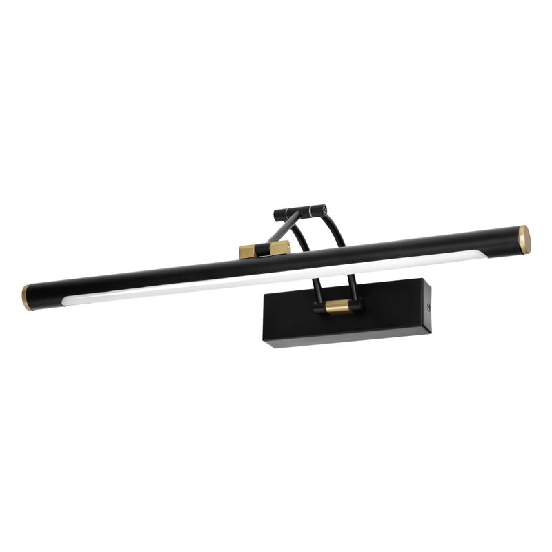 RICO LED 9W, LAMPA NAD LUSTRO, 990LM, 4000K, IP44, DŁ. 50 CM, CZARNA ORNO RICO LED 9W, LAMPA NAD LUSTRO, 990LM, 4000K, IP44, DŁ. 50 CM, CZARNA ORNO