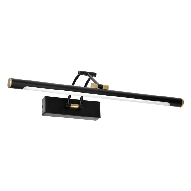 RICO LED 9W, LAMPA NAD LUSTRO, 990LM, 4000K, IP44, DŁ. 50 CM, CZARNA ORNO RICO LED 9W, LAMPA NAD LUSTRO, 990LM, 4000K, IP44, DŁ. 50 CM, CZARNA ORNO