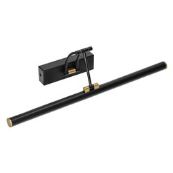 RICO LED 9W, LAMPA NAD LUSTRO, 990LM, 4000K, IP44, DŁ. 50 CM, CZARNA ORNO RICO LED 9W, LAMPA NAD LUSTRO, 990LM, 4000K, IP44, DŁ. 50 CM, CZARNA ORNO