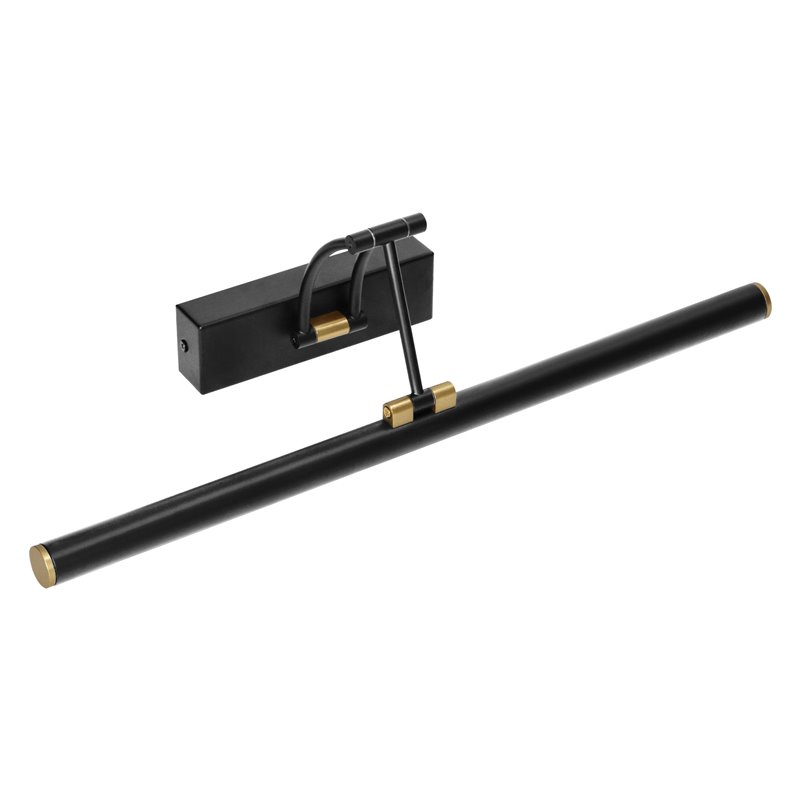 RICO LED 9W, LAMPA NAD LUSTRO, 990LM, 4000K, IP44, DŁ. 50 CM, CZARNA ORNO RICO LED 9W, LAMPA NAD LUSTRO, 990LM, 4000K, IP44, DŁ. 50 CM, CZARNA ORNO