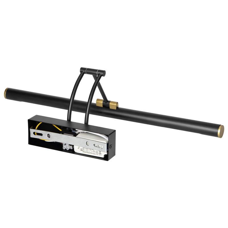 RICO LED 9W, LAMPA NAD LUSTRO, 990LM, 4000K, IP44, DŁ. 50 CM, CZARNA ORNO RICO LED 9W, LAMPA NAD LUSTRO, 990LM, 4000K, IP44, DŁ. 50 CM, CZARNA ORNO