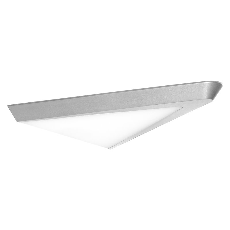 PIRAMIS LAMPKA PODSZAFKOWA LED 3,5W, 200LM, 4000K, SZARA ORNO PIRAMIS LAMPKA PODSZAFKOWA LED 3,5W, 200LM, 4000K, SZARA ORNO