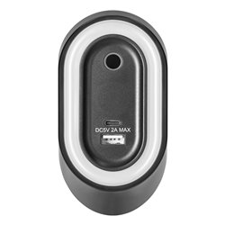 AGRA LAMPKA PODSZAFKOWA LED 2,5W, 80LM, 4000K, Z WŁĄCZNIKIEM BEZDOTYKOWYM I FUNKCJĄ ŁADOWANIA USB A+C, CZARNA ORNO AGRA LAMPKA PODSZAFKOWA LED 2,5W, 80LM, 4000K, Z WŁĄCZNIKIEM BEZDOTYKOWYM I FUNKCJĄ ŁADOWANIA USB A+C, CZARNA ORNO