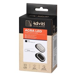 AGRA LAMPKA PODSZAFKOWA LED 2,5W, 80LM, 4000K, SZARA ORNO AGRA LAMPKA PODSZAFKOWA LED 2,5W, 80LM, 4000K, SZARA ORNO