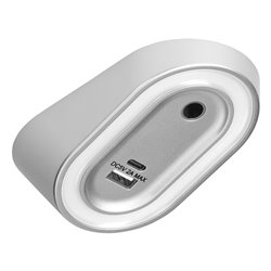 AGRA LAMPKA PODSZAFKOWA LED 2,5W, 80LM, 4000K, Z WŁĄCZNIKIEM BEZDOTYKOWYM I FUNKCJĄ ŁADOWANIA USB A+C, SZARA ORNO AGRA LAMPKA PODSZAFKOWA LED 2,5W, 80LM, 4000K, Z WŁĄCZNIKIEM BEZDOTYKOWYM I FUNKCJĄ ŁADOWANIA USB A+C, SZARA ORNO