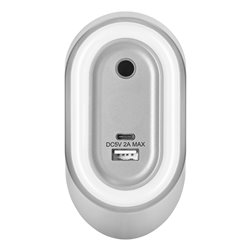 AGRA LAMPKA PODSZAFKOWA LED 2,5W, 80LM, 4000K, Z WŁĄCZNIKIEM BEZDOTYKOWYM I FUNKCJĄ ŁADOWANIA USB A+C, SZARA ORNO AGRA LAMPKA PODSZAFKOWA LED 2,5W, 80LM, 4000K, Z WŁĄCZNIKIEM BEZDOTYKOWYM I FUNKCJĄ ŁADOWANIA USB A+C, SZARA ORNO