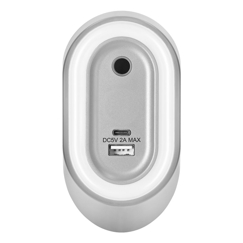 AGRA LAMPKA PODSZAFKOWA LED 2,5W, 80LM, 4000K, Z WŁĄCZNIKIEM BEZDOTYKOWYM I FUNKCJĄ ŁADOWANIA USB A+C, SZARA ORNO AGRA LAMPKA PODSZAFKOWA LED 2,5W, 80LM, 4000K, Z WŁĄCZNIKIEM BEZDOTYKOWYM I FUNKCJĄ ŁADOWANIA USB A+C, SZARA ORNO