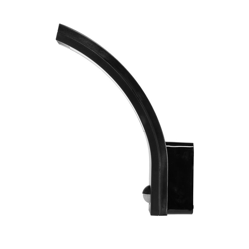 PIRYT LED 10W, OPRAWA OGRODOWA Z CZUJNIKIEM RUCHU 140ST, 800LM, IP54, 4000K, CZARNA ORNO PIRYT LED 10W, OPRAWA OGRODOWA Z CZUJNIKIEM RUCHU 140ST, 800LM, IP54, 4000K, CZARNA ORNO