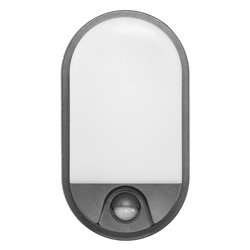 NEFRYT LED 10W, OPRAWA OGRODOWA Z CZUJNIKIEM RUCHU PIR, 800LM, IP54, 4000K, SZARA ORNO NEFRYT LED 10W, OPRAWA OGRODOWA Z CZUJNIKIEM RUCHU PIR, 800LM, IP54, 4000K, SZARA ORNO