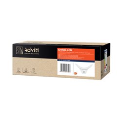 SPINEL LED 10W, OPRAWA OGRODOWA Z CZUJNIKIEM RUCHU 140°, 800LM, IP54, 4000K, IK10, BIAŁA ORNO SPINEL LED 10W, OPRAWA OGRODOWA Z CZUJNIKIEM RUCHU 140°, 800LM, IP54, 4000K, IK10, BIAŁA ORNO