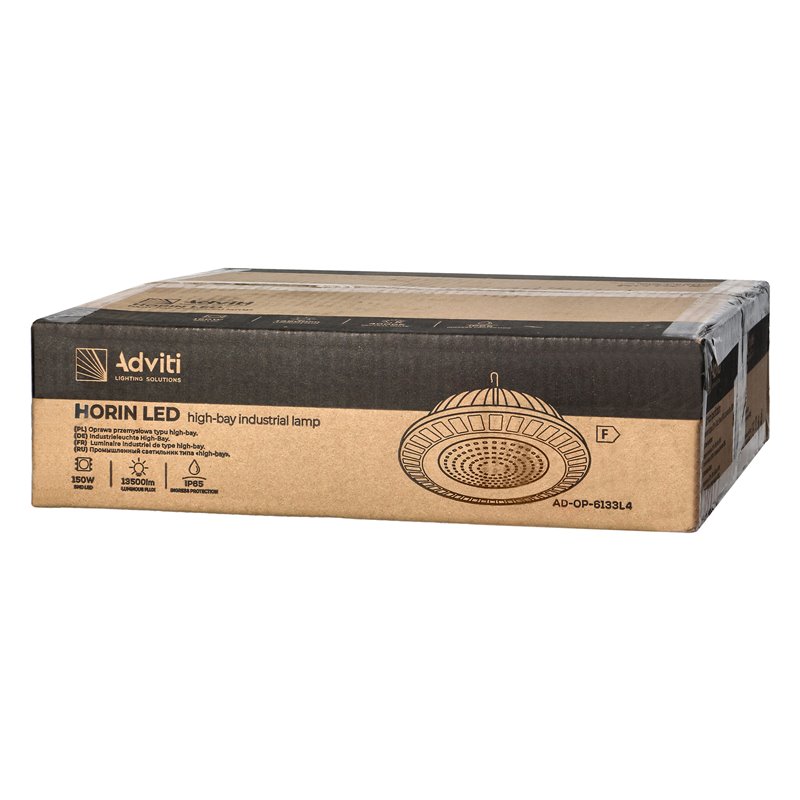 HORIN LED 150W OPRAWA TYPU HIGHBAY, 13500LM, IP65, 4000K, ALUMINIUM ORNO HORIN LED 150W OPRAWA TYPU HIGHBAY, 13500LM, IP65, 4000K, ALUMINIUM ORNO