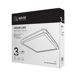 AGGIE LED 38W OPRAWA OŚWIETLENIOWA, 3500LM, IP20, 4000K, STALOWA OBUDOWA+PC ORNO AGGIE LED 38W OPRAWA OŚWIETLENIOWA, 3500LM, IP20, 4000K, STALOWA OBUDOWA+PC ORNO