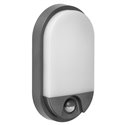 NEFRYT LED 15W, OPRAWA OGRODOWA Z CZUJNIKIEM RUCHU, 1100LM, IP54, 4000K, SZARA ORNO NEFRYT LED 15W, OPRAWA OGRODOWA Z CZUJNIKIEM RUCHU, 1100LM, IP54, 4000K, SZARA ORNO