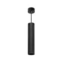 BARBRA PLR GU10 OPRAWA WISZĄCA MAX 35W, IP20, OKRĄGŁY, CZARNY, ALUMINIUM ORNO