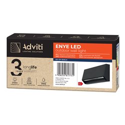 ENYE LED 3W, OPRAWA ELEWACYJNA, 170LM, IP65, 4000K, ORNO ENYE LED 3W, OPRAWA ELEWACYJNA, 170LM, IP65, 4000K, ORNO