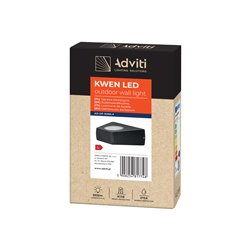 KWEN LED 6W, OPRAWA ELEWACYJNA, 260LM, IP54, 4000K ORNO KWEN LED 6W, OPRAWA ELEWACYJNA, 260LM, IP54, 4000K ORNO