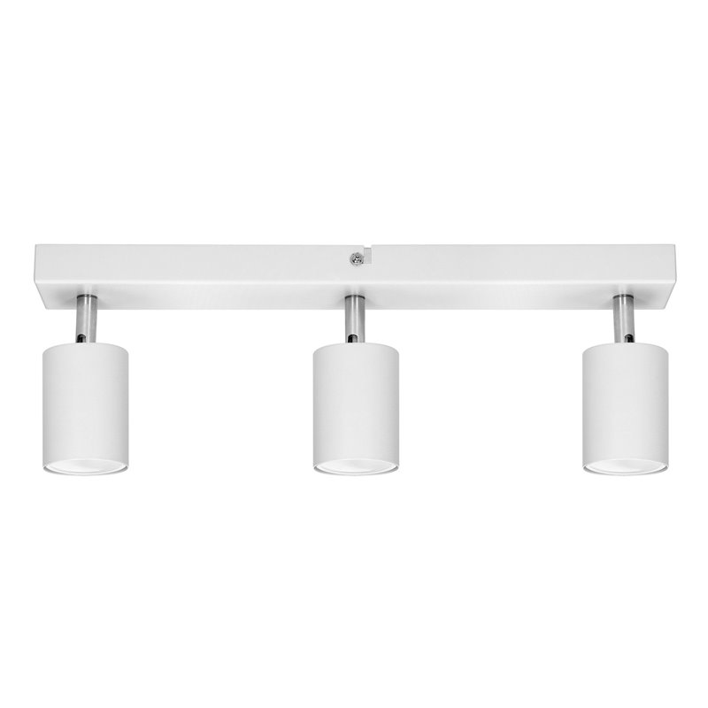 DOA SP 3, OPRAWA ŚCIENNO-SUFITOWA, GU10 MAX. 3X50W, IP20, BIAŁA ORNO DOA SP 3, OPRAWA ŚCIENNO-SUFITOWA, GU10 MAX. 3X50W, IP20, BIAŁA ORNO