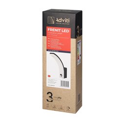 FRENIT LED 20W, OPRAWA OGRODOWA, 2000LM, IP65, 4000K, FUNKCJA PRZYCIEMNIENIA, CZARNA ORNO FRENIT LED 20W, OPRAWA OGRODOWA, 2000LM, IP65, 4000K, FUNKCJA PRZYCIEMNIENIA, CZARNA ORNO