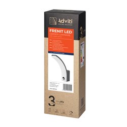 FRENIT LED 20W, OPRAWA OGRODOWA, 2000LM, IP65, 4000K, FUNKCJA PRZYCIEMNIENIA, SZARA ORNO FRENIT LED 20W, OPRAWA OGRODOWA, 2000LM, IP65, 4000K, FUNKCJA PRZYCIEMNIENIA, SZARA ORNO