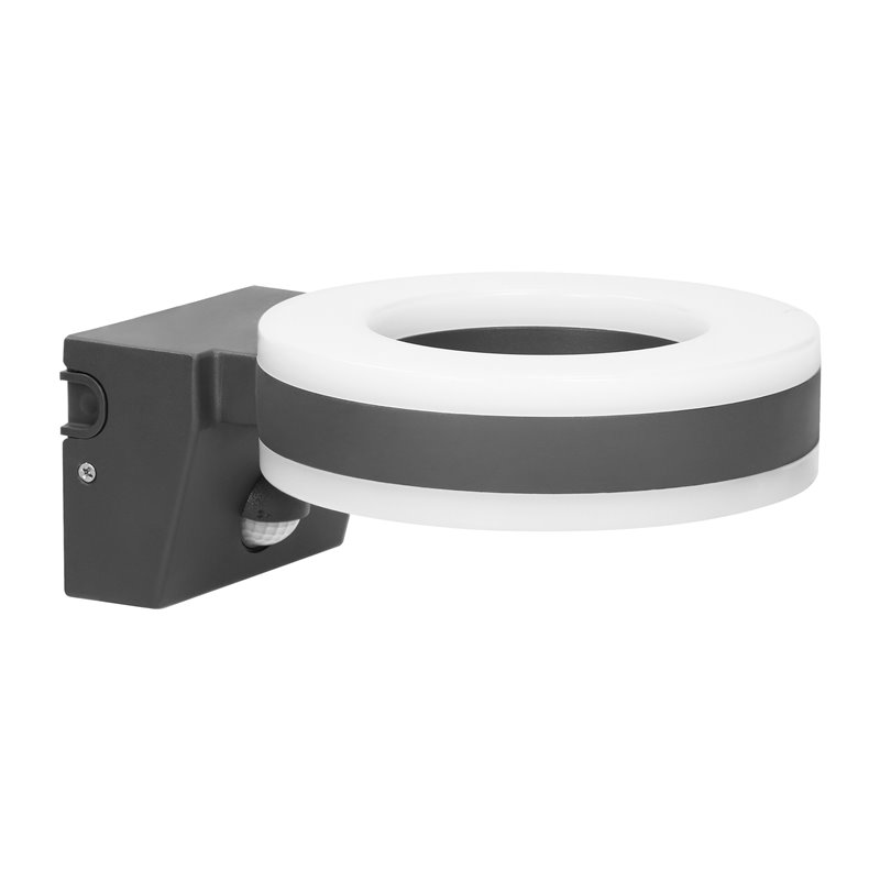 HOWLIT LED 20W, OPRAWA OGRODOWA Z CZUJNIKIEM RUCHU, 1800LM, IP65, 4000K, SZARA ORNO HOWLIT LED 20W, OPRAWA OGRODOWA Z CZUJNIKIEM RUCHU, 1800LM, IP65, 4000K, SZARA ORNO