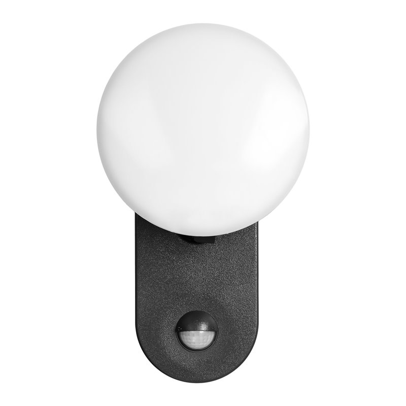 RIOLIT LED 15W, OPRAWA OGRODOWA Z CZUJNIKIEM RUCHU, 1100LM, IP65, 4000K, CZARNA ORNO RIOLIT LED 15W, OPRAWA OGRODOWA Z CZUJNIKIEM RUCHU, 1100LM, IP65, 4000K, CZARNA ORNO