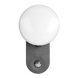 RIOLIT LED 15W, OPRAWA OGRODOWA Z CZUJNIKIEM RUCHU, 1100LM, IP65, 4000K, SZARA ORNO RIOLIT LED 15W, OPRAWA OGRODOWA Z CZUJNIKIEM RUCHU, 1100LM, IP65, 4000K, SZARA ORNO