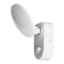 RIOLIT LED 15W, OPRAWA OGRODOWA Z CZUJNIKIEM RUCHU, 1100LM, IP65, 4000K, BIAŁA ORNO RIOLIT LED 15W, OPRAWA OGRODOWA Z CZUJNIKIEM RUCHU, 1100LM, IP65, 4000K, BIAŁA ORNO