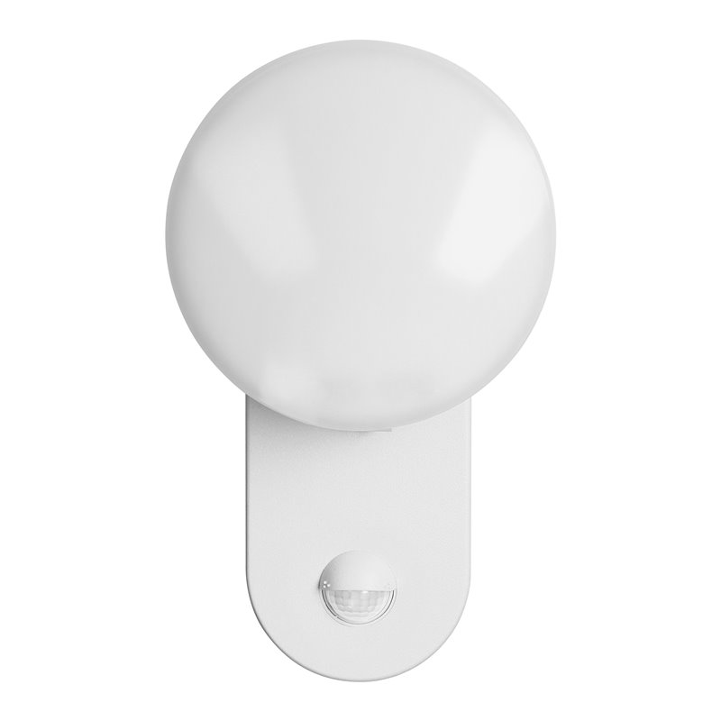 RIOLIT LED 15W, OPRAWA OGRODOWA Z CZUJNIKIEM RUCHU, 1100LM, IP65, 4000K, BIAŁA ORNO RIOLIT LED 15W, OPRAWA OGRODOWA Z CZUJNIKIEM RUCHU, 1100LM, IP65, 4000K, BIAŁA ORNO