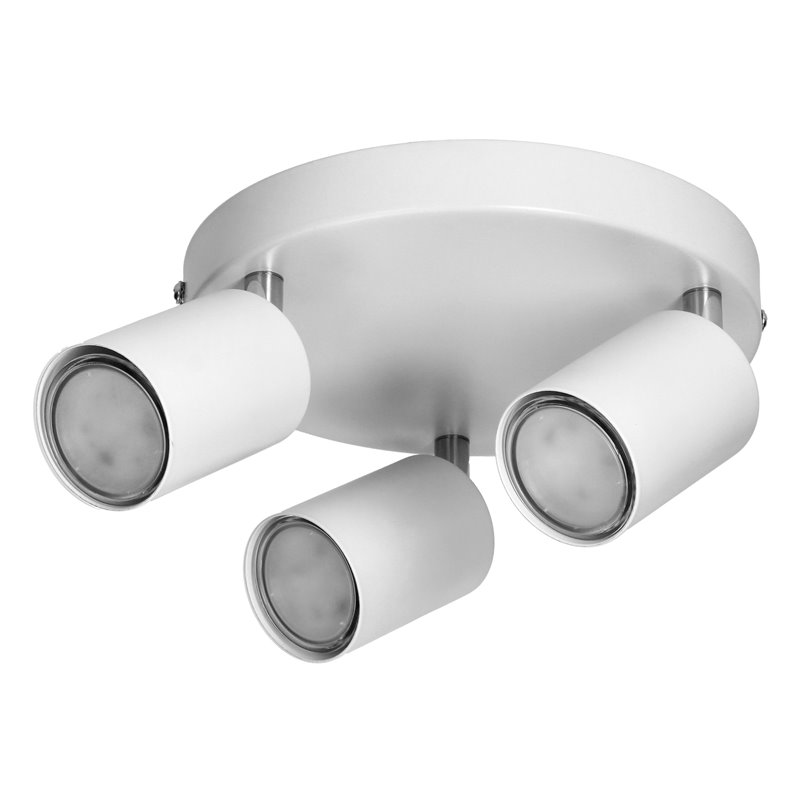 RINO OPRAWA ŚCIENNO-SUFITOWA, MOC MAX. 3X50W, GU10, IP20, BIAŁA ORNO RINO OPRAWA ŚCIENNO-SUFITOWA, MOC MAX. 3X50W, GU10, IP20, BIAŁA ORNO